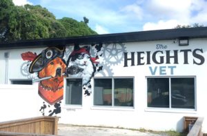 Heights Vet Clinic Mural